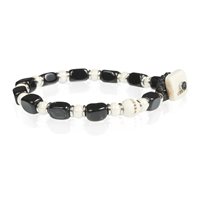 Bracciale Gerba Uomo Stone in Argento Agata STRANGE S09 - STRANGE S09
